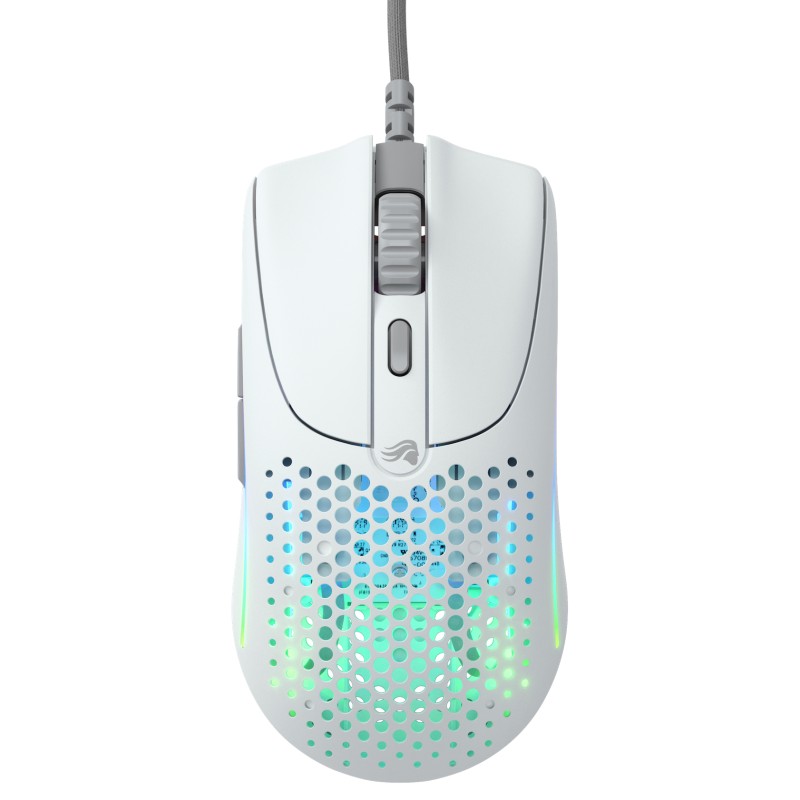 Glorious Model O 2 Optisk Kablet Hvid